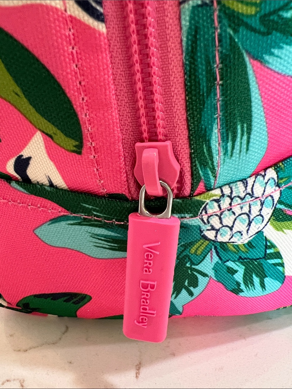 Vera Bradley Tropical Paradise Print Lunch Box Insulated Lunch Tote NWOT - Picture 6 of 12